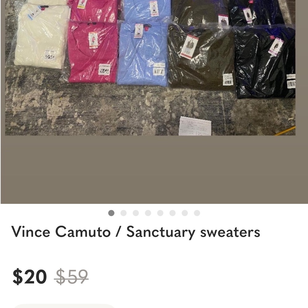 Bundle for beautiful- blue medium sweater